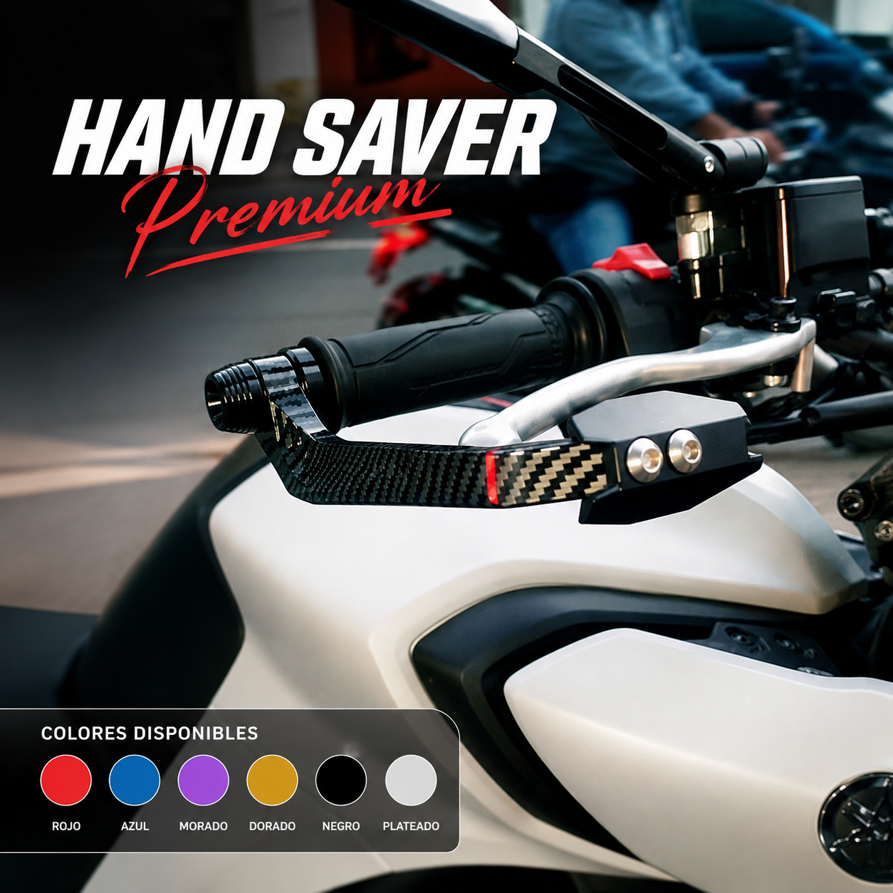 Hand Saver | Carbono | Protección | Envió Gratis