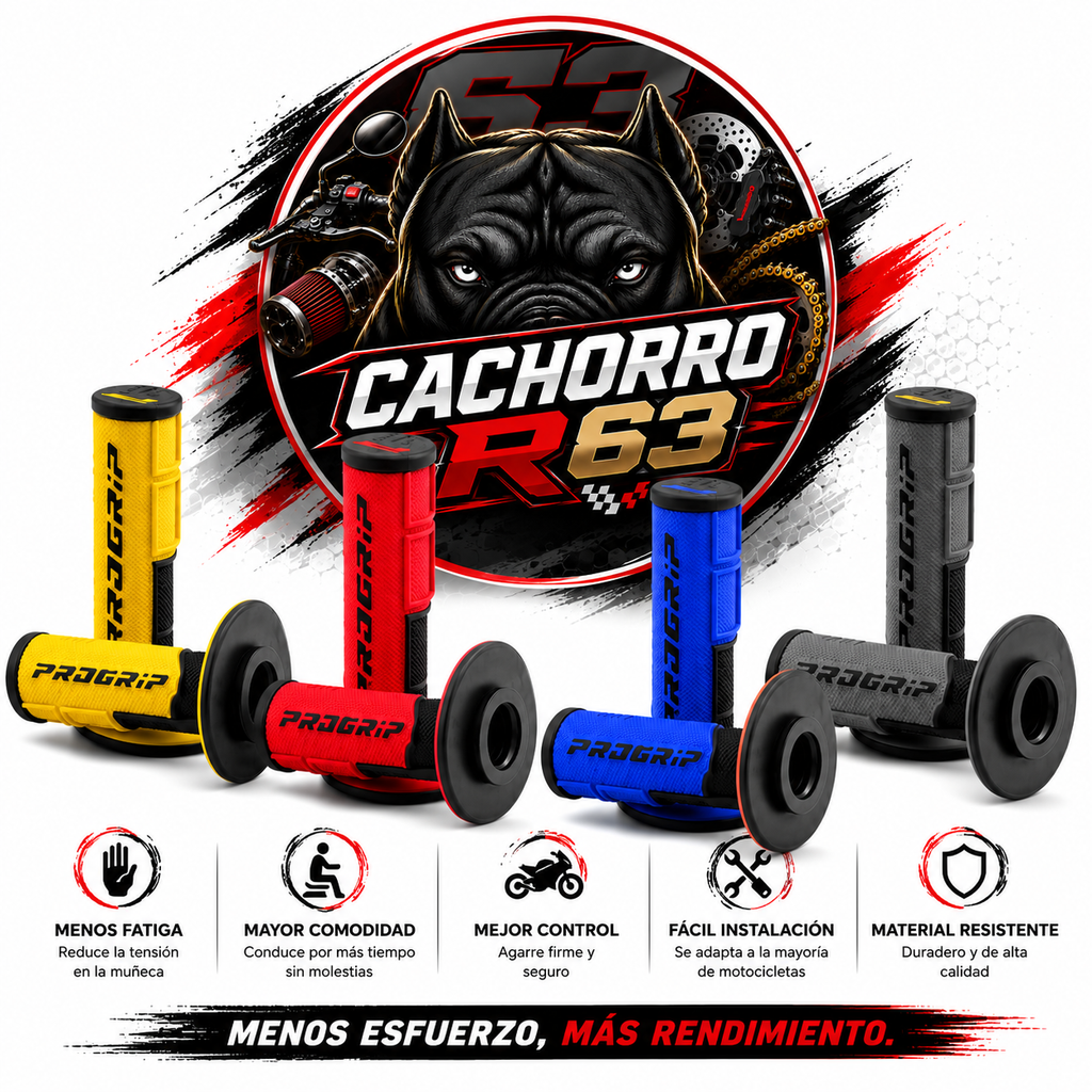 PUÑOS DEPORTIVOS PARA MOTO | AGARRE + DISEÑO + CONFORT.